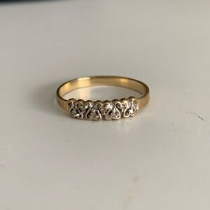 Vintage 10K Gold Promise Ring